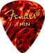 Fender 351 Shape Premium Picks (12 Pack) voor elektrische gitaar, akoestische gitaar, mandoline en bas 451 - Thin schildpad