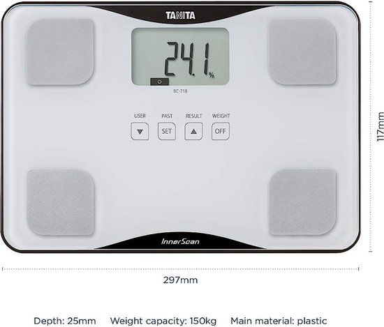 Tanita BC-718 Lichaamsanalyse Weegschaal - Wit