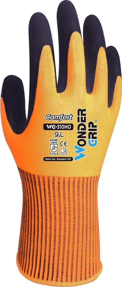 Wondergrip Wonder Grip Comfort Handschoenen Oranje