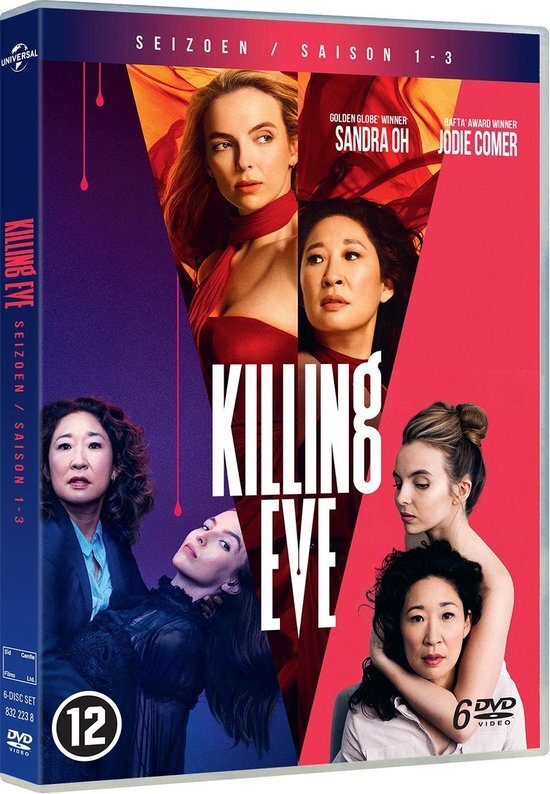 - Killing Eve S1-3 Box dvd