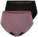 Schiesser 2PACK Retro Menstruatie onderbroekje - Schiesser Care Dames Onderbroek - zwart/mauve