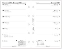 Filofax Pocket 2023 wit 1 week per pagina