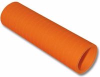 Merkloos / Sans marque Fest-Dekor Gmbh Rollen Serpentines van papier - oranje - 4 meter - 14 x 4 cm - Feestartikelen/versieringen