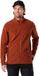 Swedemount Lofoten Fleece FL LS FZ Heren Wandeltrui XL Burned Orange