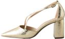 Next - Dames - Forever Comfort® sandalen met kruisbandjes en blokhakken - Goud