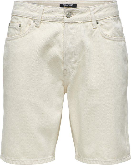Only &amp; Sons ONLY & SONS Denim shorts ONSEDGE Mid waist Straight fit Shorts