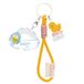 63185 Sleutel- en zakhanger pinguïn Waddle, 5 x 4 cm, vloeistof, geel, schattige vloeibare hanger, schattige accessoire charms, perfect cadeau voor katten- en Kawaii-fans