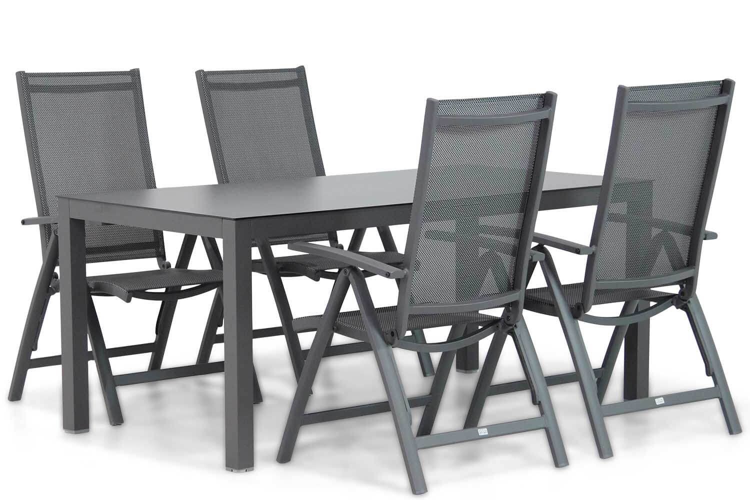 Presto Panda Presto Vasto/Madras 180 cm dining tuinset 5-delig