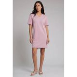 Pink Noir Oudroze T-shirtjurk