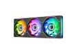 Thermaltake SWAFAN 360 Unify ARGB Single-frame ventilateur combo, pales de ventilateur interchangeables, design miroir infini, noir