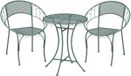Mica Decorations Marseille Bistroset - Set van 3 - IJzer - Groen