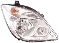 TarosTrade 37-0539-R-21615 Elektrische koplamp met mistlamp met motor rechts