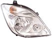 TarosTrade 37-0539-R-21615 Elektrische koplamp met mistlamp met motor rechts