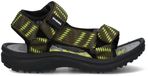 Braqeez Sky Sport Jongens Sportsandalen - Groen - Textiel - Klittenband - Maat 30