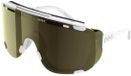 POC Devour Glacial Lunettes de soleil unisexe Hydrogen White / Sunny Gold/CAT2