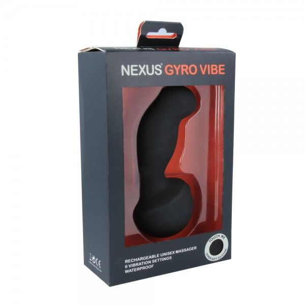 Nexus Gyro Vibe Prostaatmassage-hulpmiddel - Zwart - Siliconen
