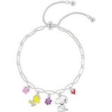 Peanuts Armband - Snoopy - Friendship - argenté
