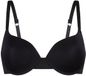 LingaDore T-shirt BH met beugel en voorgevormde cups - Zwart - 90C