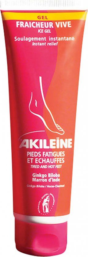 Akileine Ice Gel Vermoeide & Oververhitte Voeten 125 ml