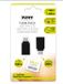 Port Connect USB-C to USB-A Converters - Black (Twin Pack)