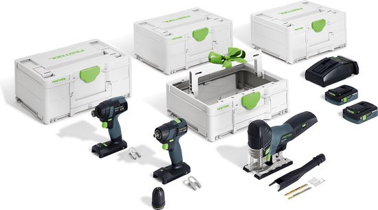 Festool TID 18/TXS 18/PSC 420/TB 137 Accu Combiset Montage - 578026