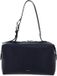 FURLA Sac à main en cuir Sac bandoulière Double Boston Bag Ink Blue bleu foncé