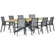 Lifestyle Garden Furniture Lifestyle Lifestyle Fiora/Diogo 280 cm dining tuinset 9-delig