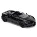 CMJ Bugatti Mistral Roadster modelauto op schaal 1:43, glanzend zwart, verzamelaarseditie met hoge detailgetrouwheid, officieel gelicentieerd product