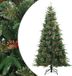 vidaXL Sapin de Noël artificiel articulé Vert 180 cm PVC, PE et Acier