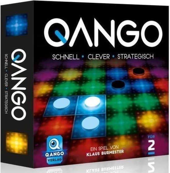 HOT Games Qango - Strategisch bordspel voor 2 spelers - Nederlands