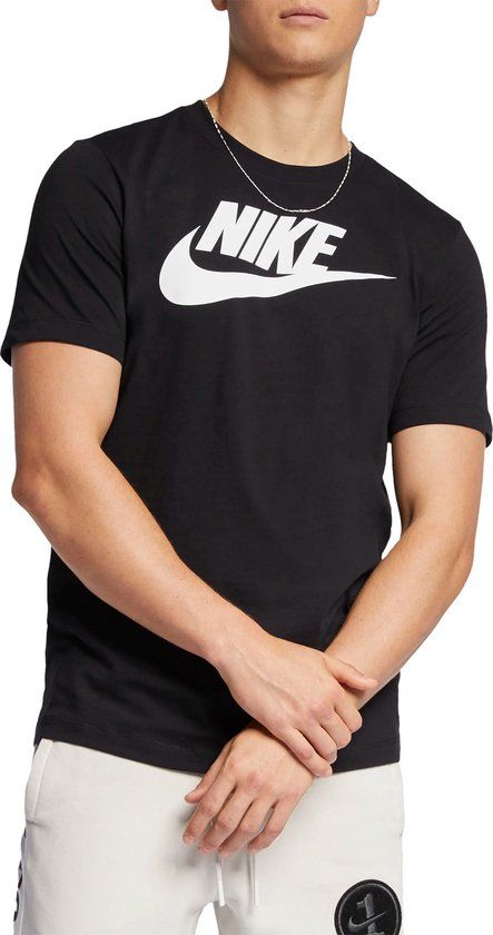 Nike Sportswear Icon Futura T-Shirt - Men - Size XL - Black/White
