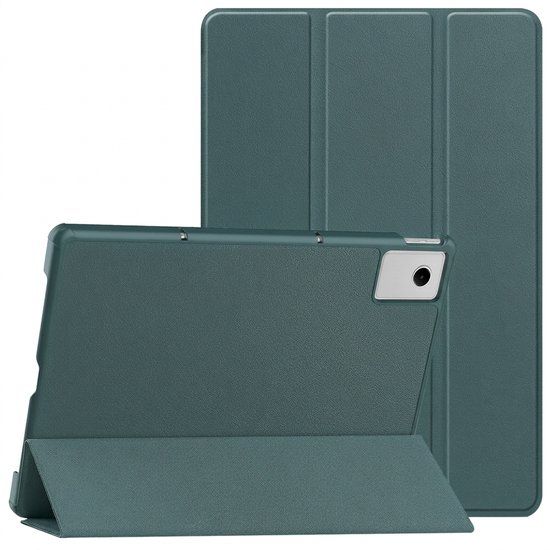 imoshion Tablet Hoes - Geschikt voor Lenovo Idea Tab Plus - Trifold Bookcase - Donkergroen