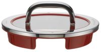 WMF Function 4 Glasdeksel 16cm Rood Roestvrijstaal