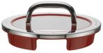 WMF Function 4 Glasdeksel 16cm Rood Roestvrijstaal