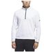 Adidas Core Lightweight Sweatshirt Met Halve Rits Wit L Man