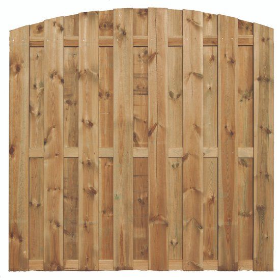 Intergard Schutting tuinscherm 15 planks toog 180x180cm