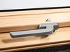 OEM Dakraamgreep voor houttype R4/R7, zilverkleurig, aluminium