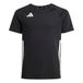 adidas meisjes Volleyball Hilo Short Sleeve Jersey Youth Shirt, black, 13-14 Years