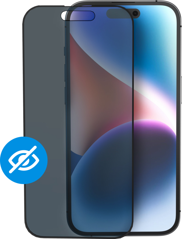 BlueBuilt BlueBuilt Apple iPhone 15 Pro Max Privacy Filter Screenprotector Glas
