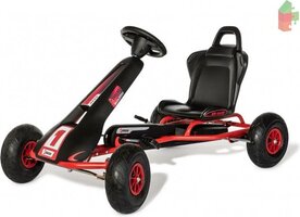 Ferbedo Skelter Gokart AR8R - Rood/Zwart