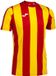 Joma Inter Classic Jersey Rood/Geel Polyester Korte Mouw Gestreept 3XL Mannen Voetbal Lente/Zomer 2023