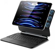ESR Toetsenbord Hoes Geschikt voor Apple iPad Air 11 (2024/2025/2026)/Air 10.9 (2022/2020)/Pro 11 (2022/2021/2020/2018) - Rebound Magnetic Keyboard Book Case - Zwart