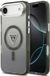Guess IML Gradient Triangle Logo MagSafe Hoesje voor iPhone Air Zwart