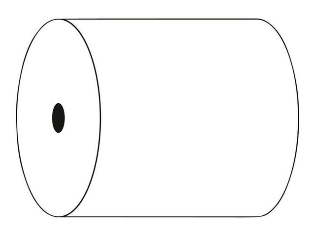 Exacompta Thermische Tel- en Kassarol - 80 x 72 mm x 76 m - 55 g/m²
