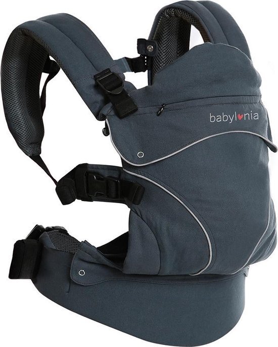 Babylonia Flexia Draagzak Deep Grey groen