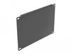 DeLOCK 66663 4U Blind Panel Black Metal 177.5mm x 254mm x 10mm