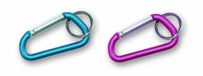 Chapuis VPA1 Karabijnhaak met ring, aluminium, geanodiseerd, L 70 mm
