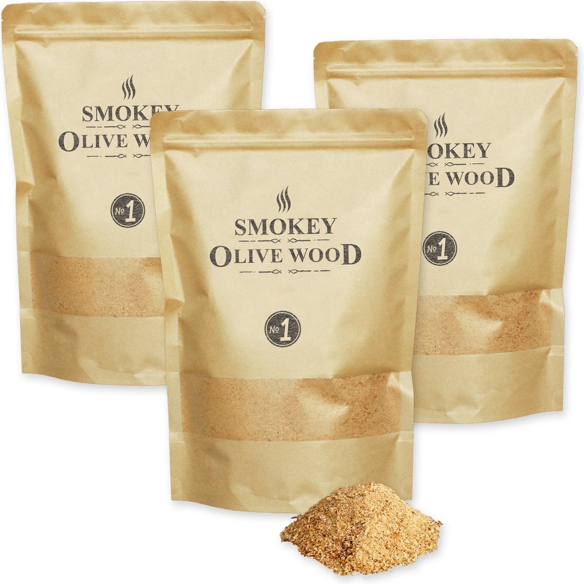 Smokey Olive Wood Rookmot NO1 1,5 Liter