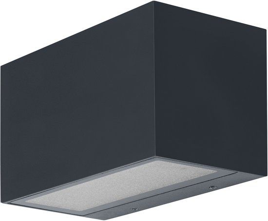 Osram SMART+ WiFi Brick LED Wandlamp Op/Neer Donkergrijs