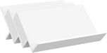 vidaXL - Tijdschriftenrek - met plank - Wit - 65 x 53 x 28,5 cm - Bewerkt hout